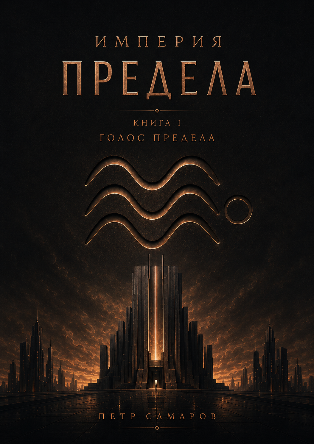 Обложка романа «Империя Предела: Голос Предела»